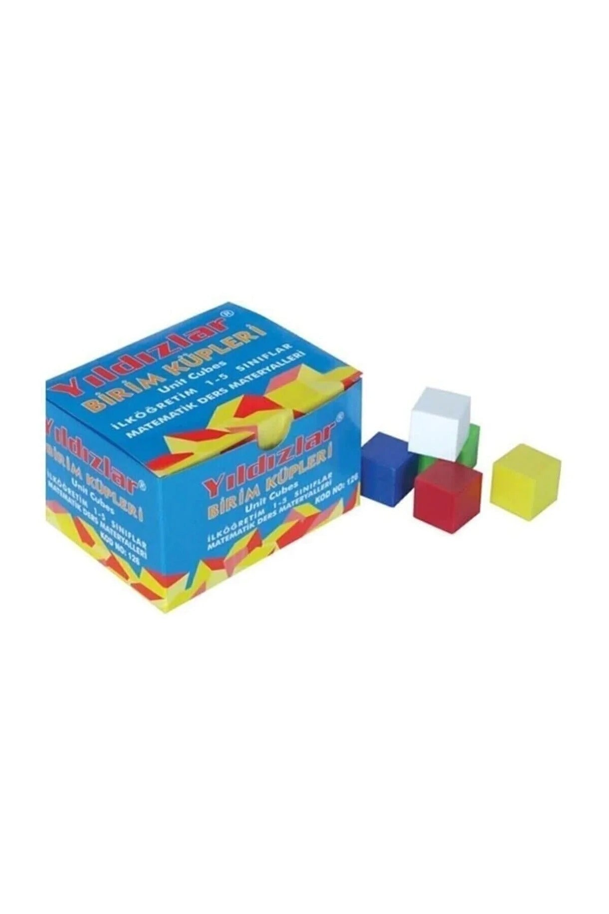 Yıldızlar 126 Parça Renkli Birim Küpleri – Eğitici Matematik ve Hacim Öğrenme Seti (+3 Yaş) - indirimsepeti