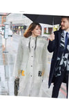 Kalite Unisex Yağmurluk Cepli Dayanıklı Love Rain Kapşonlu XL - Yapmurluk