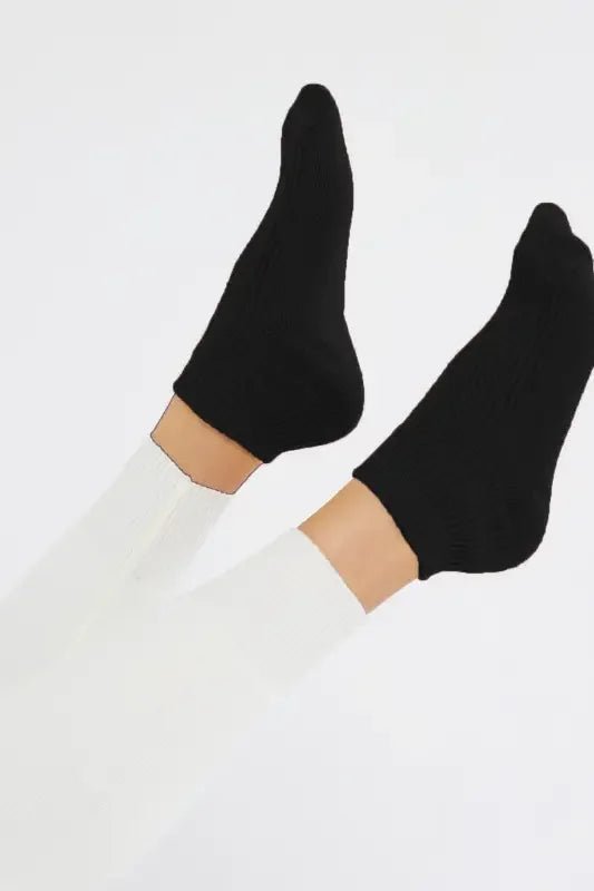 Kışlık Kadın Patik Yün 'lü Uyku Ve Gündelik Çorabı Soft Touch - indirimsepeti