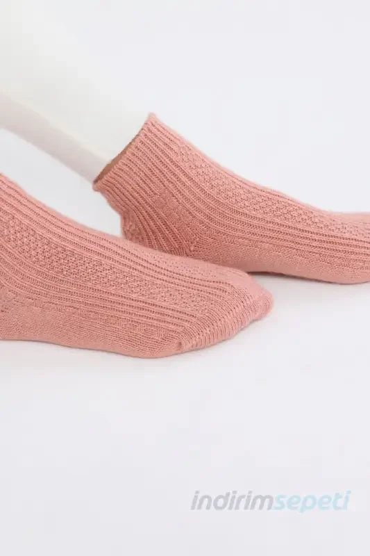 Kışlık Kadın Patik Yün 'lü Uyku Ve Gündelik Çorabı Soft Touch - indirimsepeti