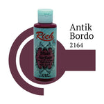Rich Multi Surface 2164 ANTİK BORDO Akrilik Boya 120cc - indirimsepeti
