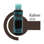Rich Multi Surface 2234 KAHVERENGİ Akrilik Boya 120cc - indirimsepeti